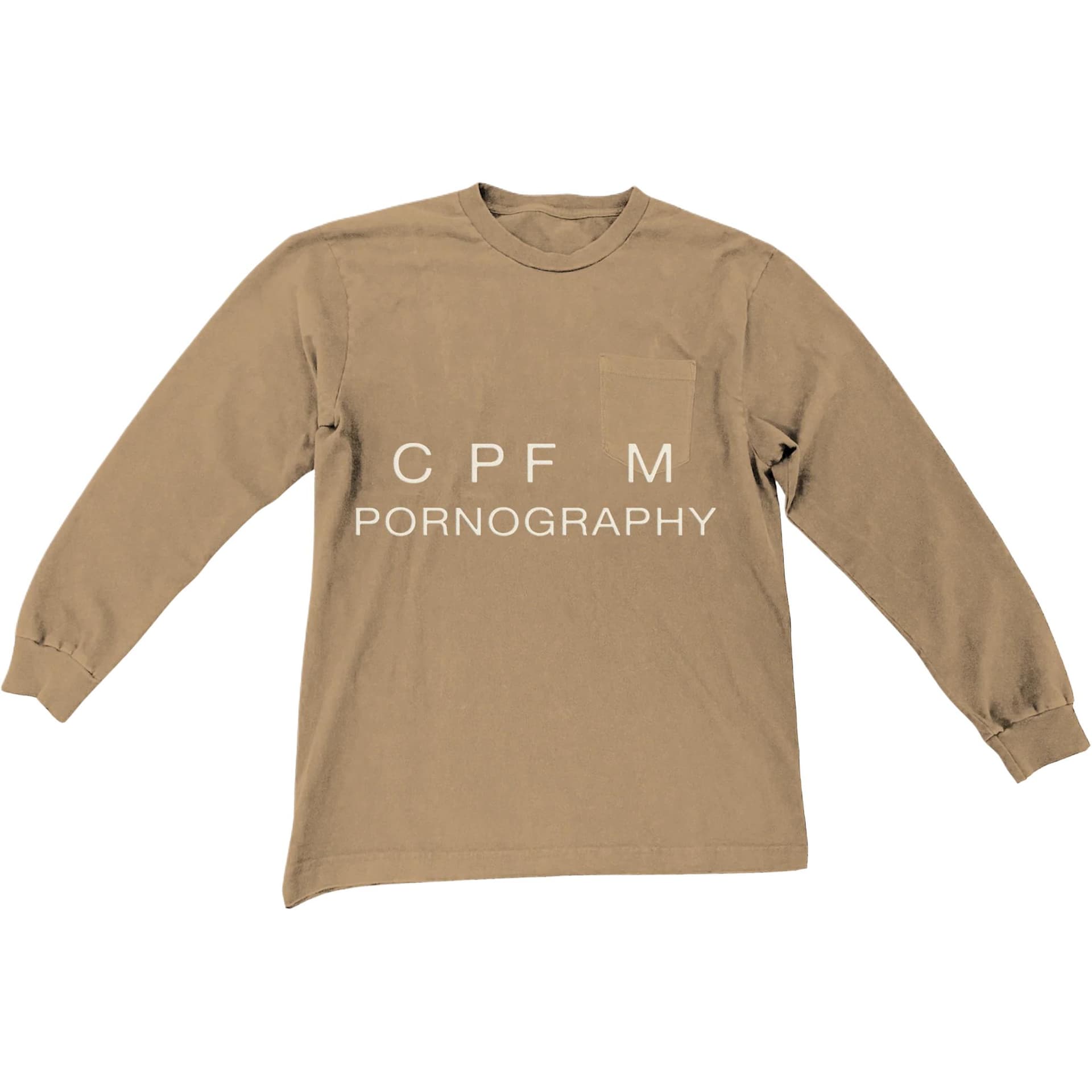 Футболка Travis Scott FW25 Rodeo CPFM Дорожка 1 L S Tee T Рубашка Унисекс - изображение 1