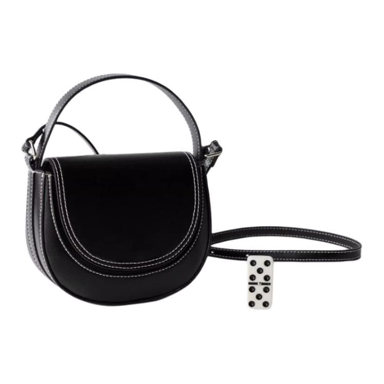 Сумка ZARA Mini Adjustable Strap Crossbody Bag Black - изображение 3