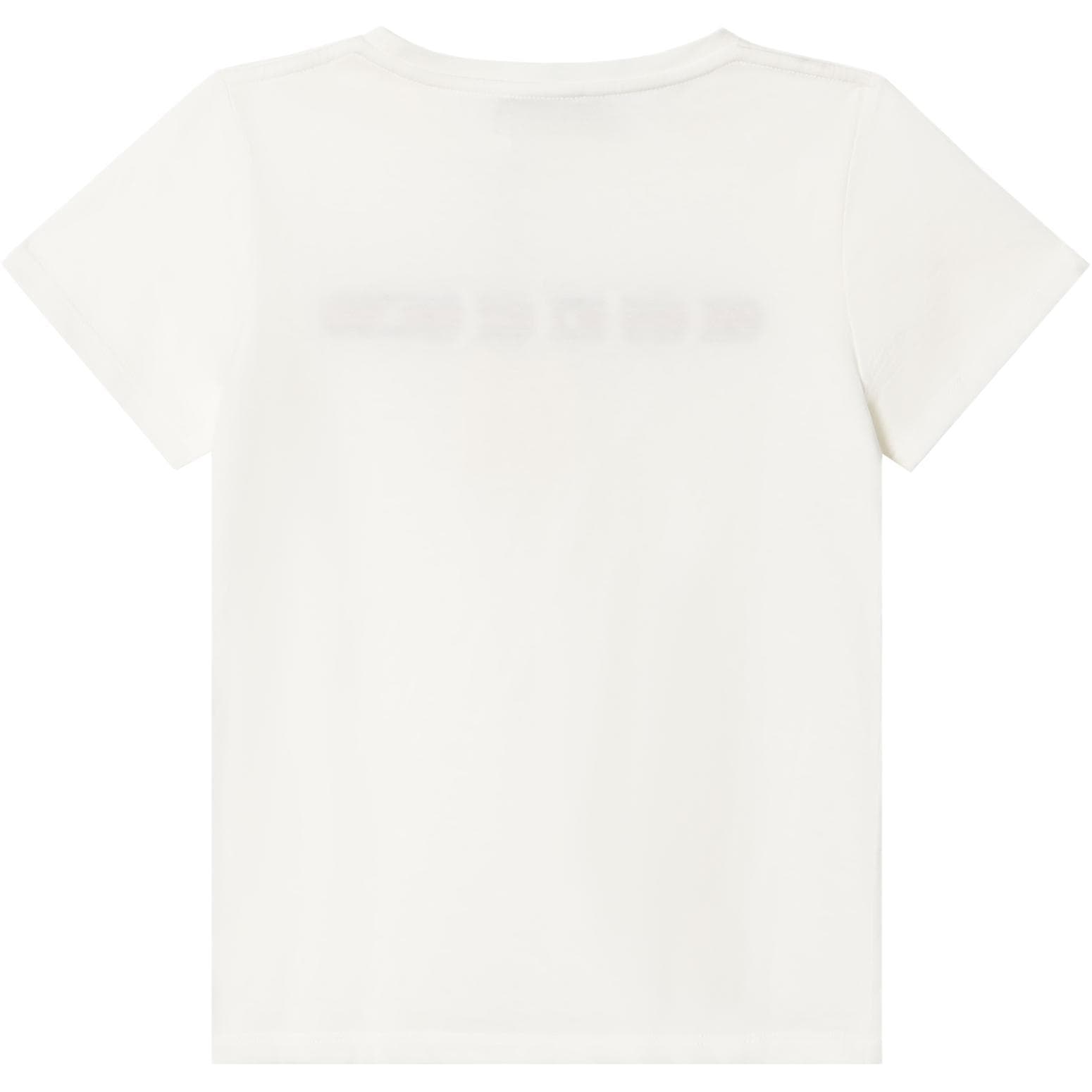 Футболка Gucci SS24 Striped Logo Tee White - изображение 2