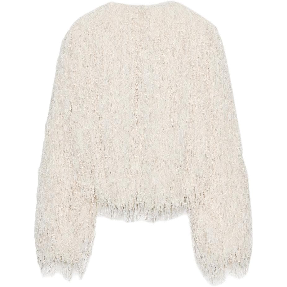 Куртка ZARA Белый Женский Куртка - изображение 2