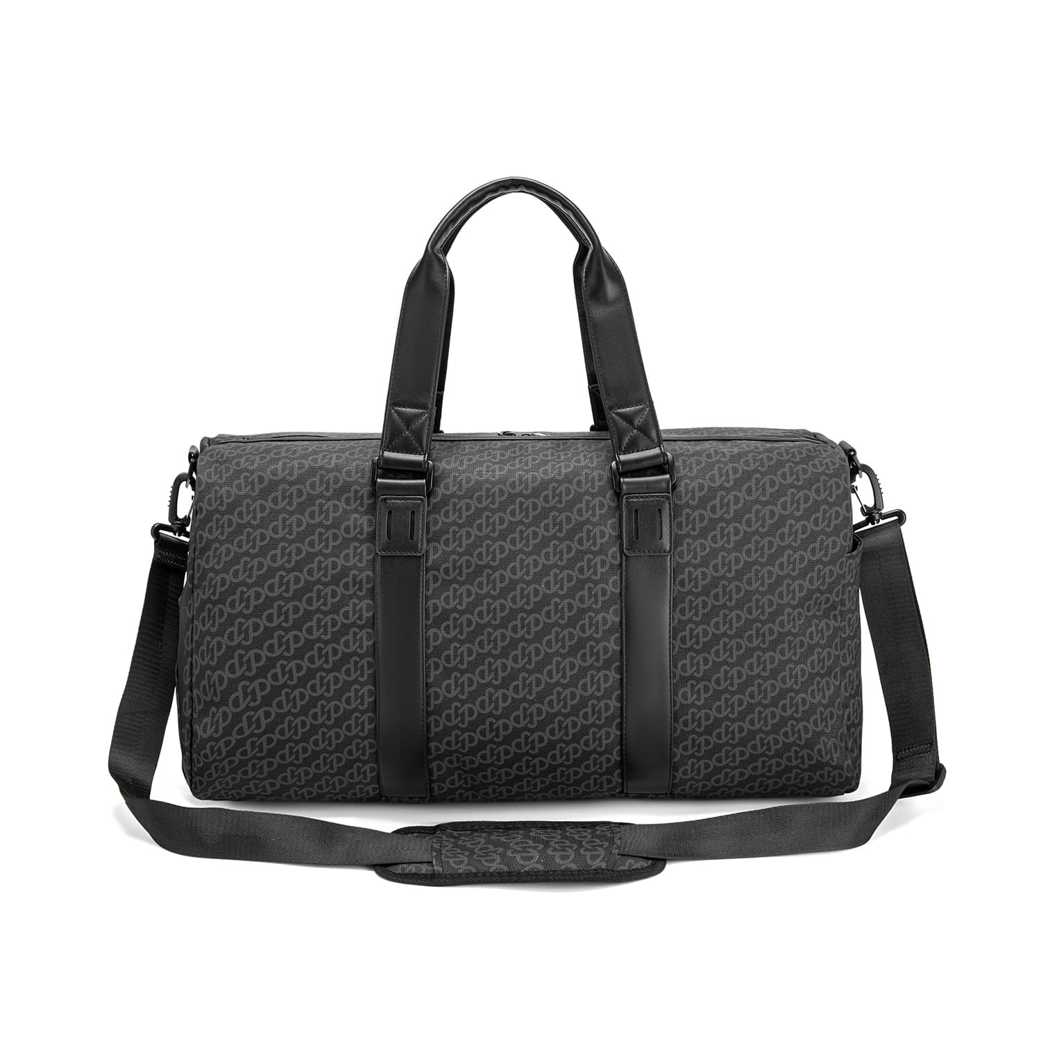 Спортивная сумка Jeep 29L PU (полиуретан) дорожная сумка унисекс черная - изображение 4