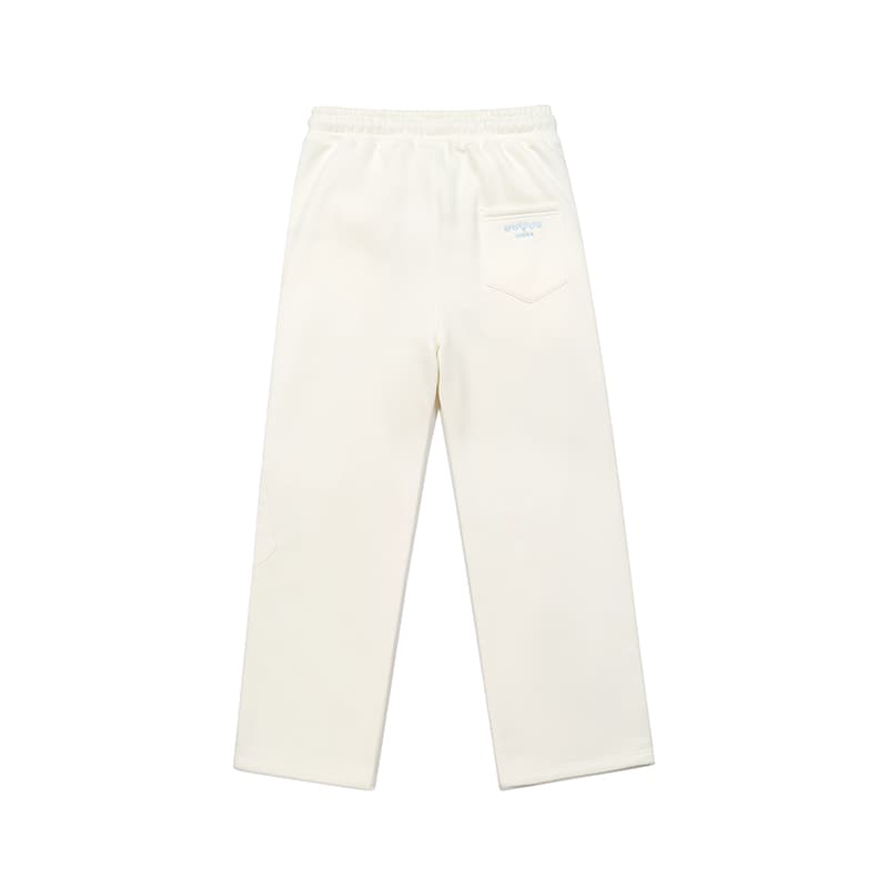 Штаны Guuka Cream White Unisex Casual Pants Guuka Кремовые Белые Унисекс Повседневные Брюки - изображение 2