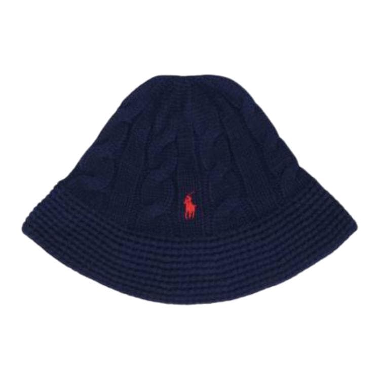 Шапка Polo Ralph Lauren Шерсть Нейлон Шапка-бини Женская Синяя - изображение 1