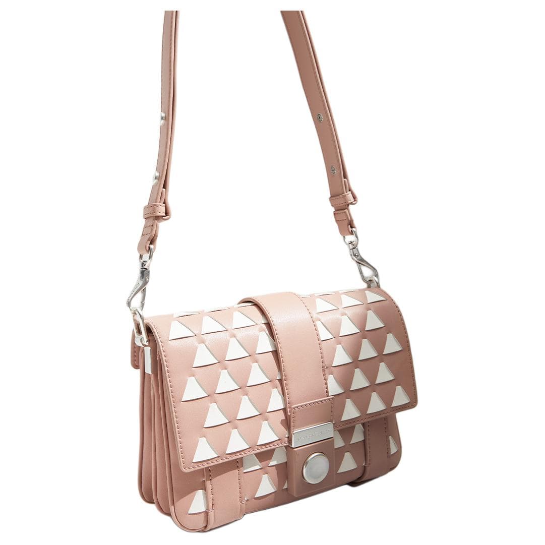 Мини-сумка CHARLES&KEITH PU сумка через плечо маленький размер женский розовый - изображение 2