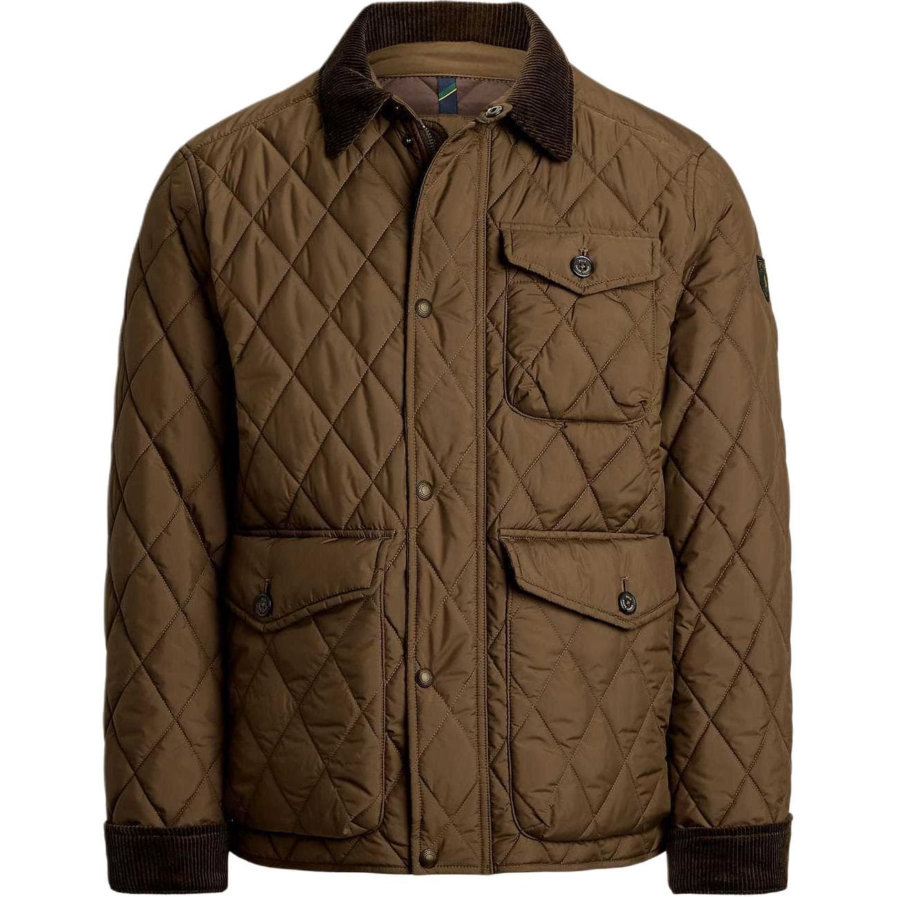 Зимняя куртка пуховик Polo Ralph Lauren FW25 Хлопковый пуховик Мужской Каштановый - изображение 1