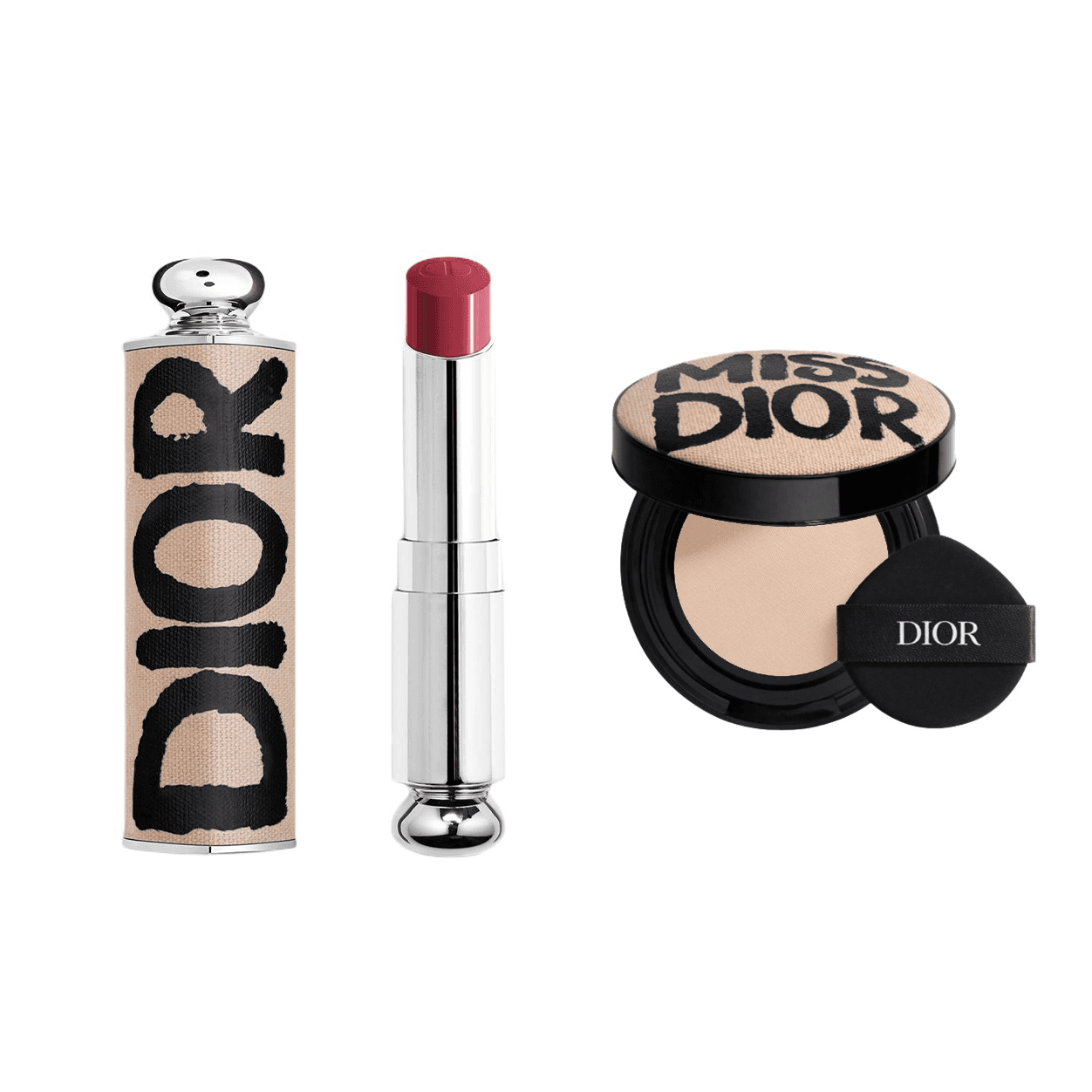 DIOR Unrestrained Телесный Ограниченный Замок Воздух Подушка Волшебный Помада Макияж Набор Волшебных Цветов Шелковистый - изображение 4