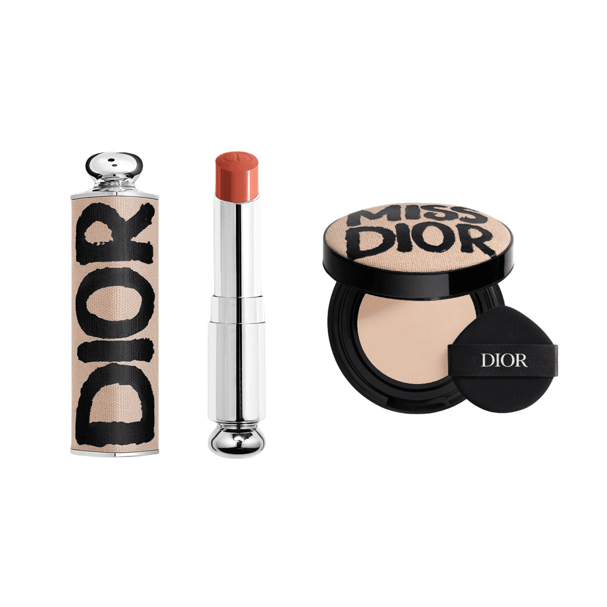 DIOR Unrestrained Телесный Ограниченный Замок Воздух Подушка Волшебный Помада Макияж Набор Волшебных Цветов Шелковистый - изображение 10