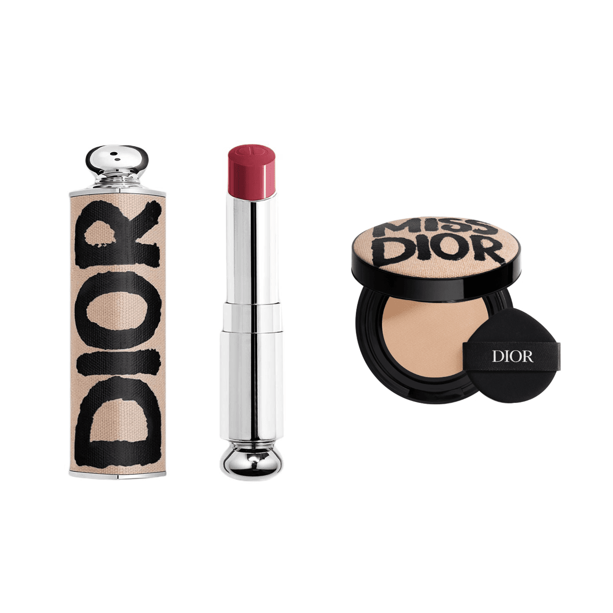 DIOR Unrestrained Телесный Ограниченный Замок Воздух Подушка Волшебный Помада Макияж Набор Волшебных Цветов Шелковистый - изображение 6