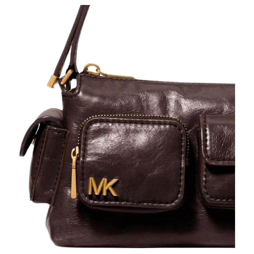 Сумка через плечо Michael Kors MK Dakota Small Shoulder Bag Chocolate - изображение 3