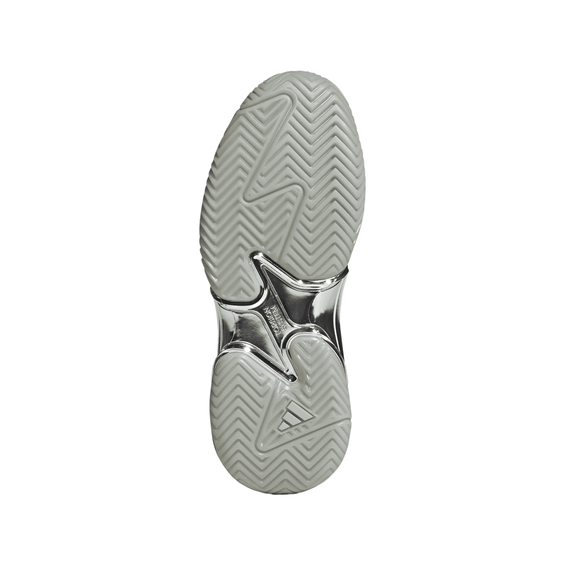 Кроссовки для тенниса Adidas Barricade 13 Ткань Низкие Теннисные Кроссовки Мужские Серебристо-Серые - изображение 4