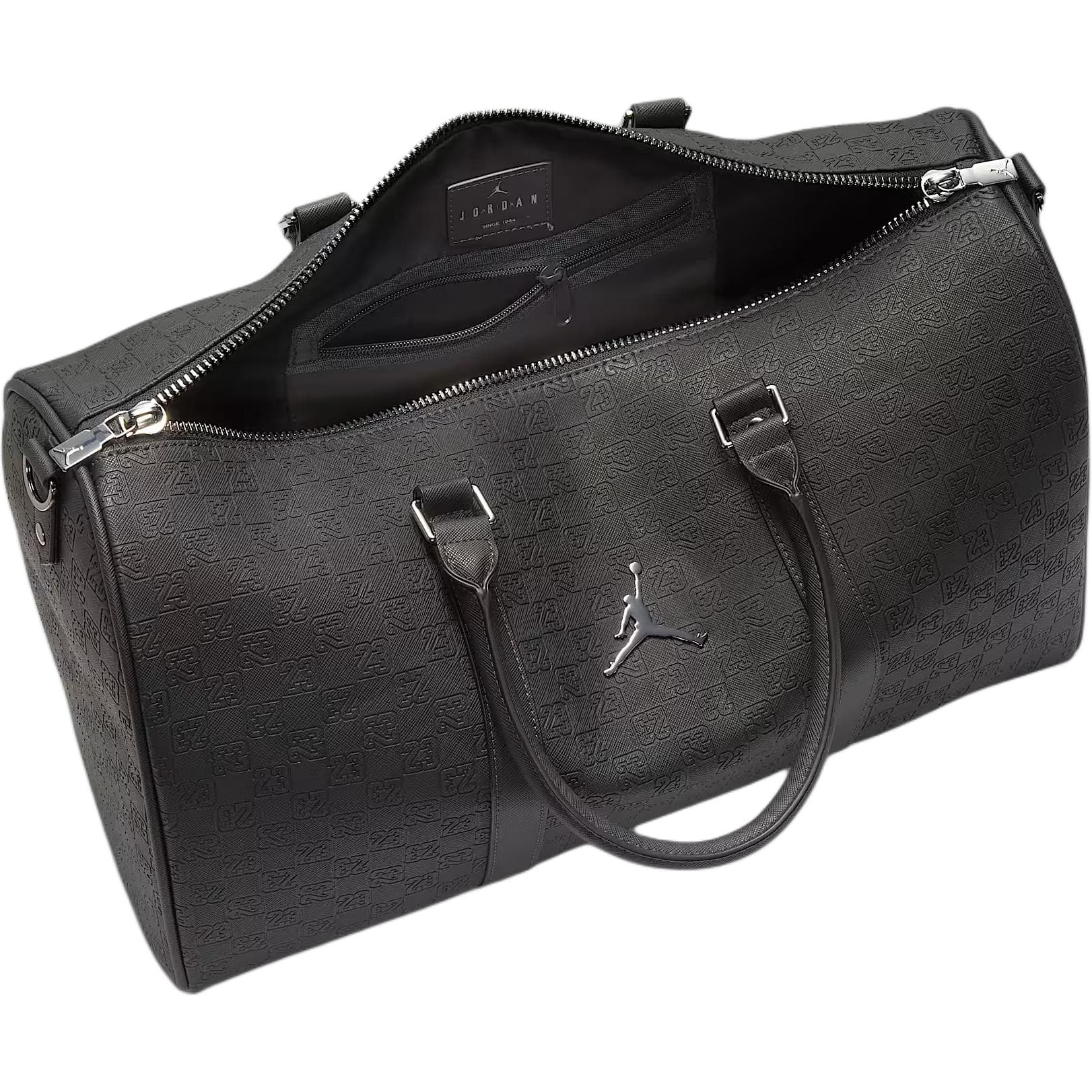 Jordan 25L Полиуретановая Путешественная Сумка Унисекс Черная - изображение 4