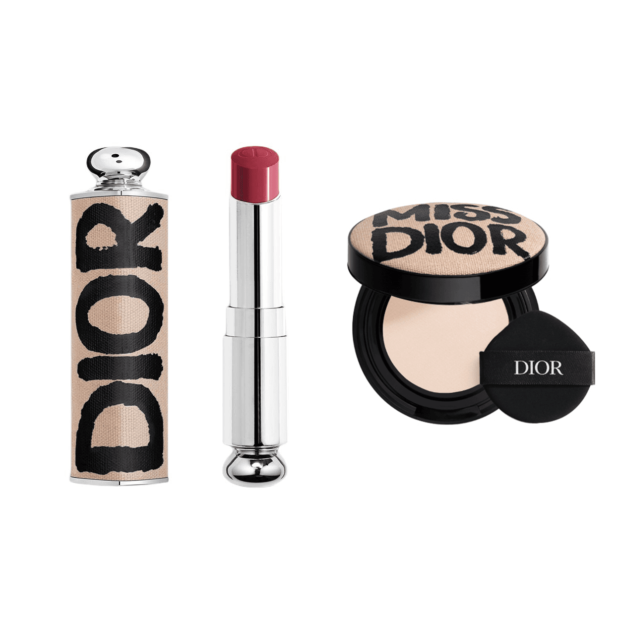 DIOR Unrestrained Телесный Ограниченный Замок Воздух Подушка Волшебный Помада Макияж Набор Волшебных Цветов Шелковистый - изображение 2