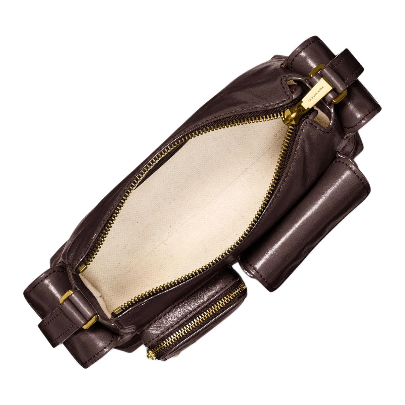 Сумка через плечо Michael Kors MK Dakota Small Shoulder Bag Chocolate - изображение 2