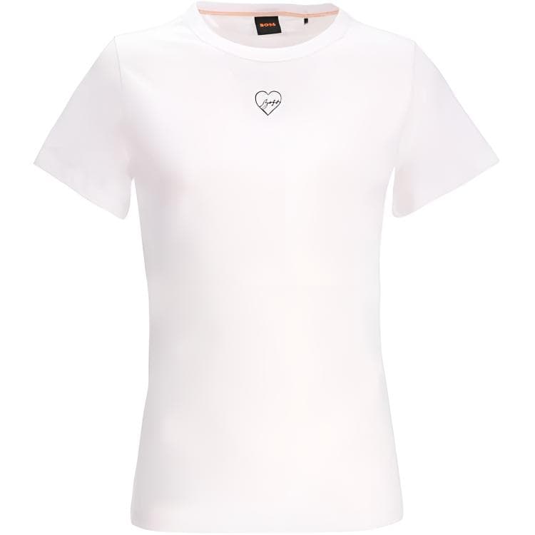 Футболка HUGO BOSS T-рубашка Женская Белая - изображение 1