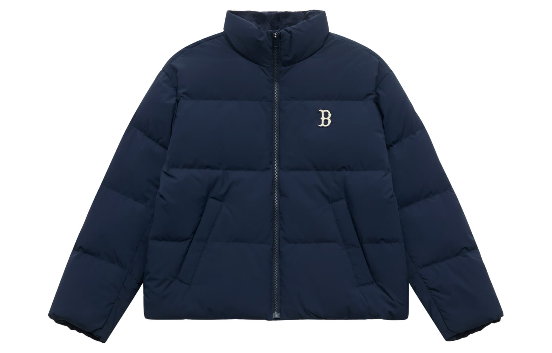Зимняя куртка MLB Boston Red Sox Basic Collection 25FW Пуховик Унисекс - изображение 1