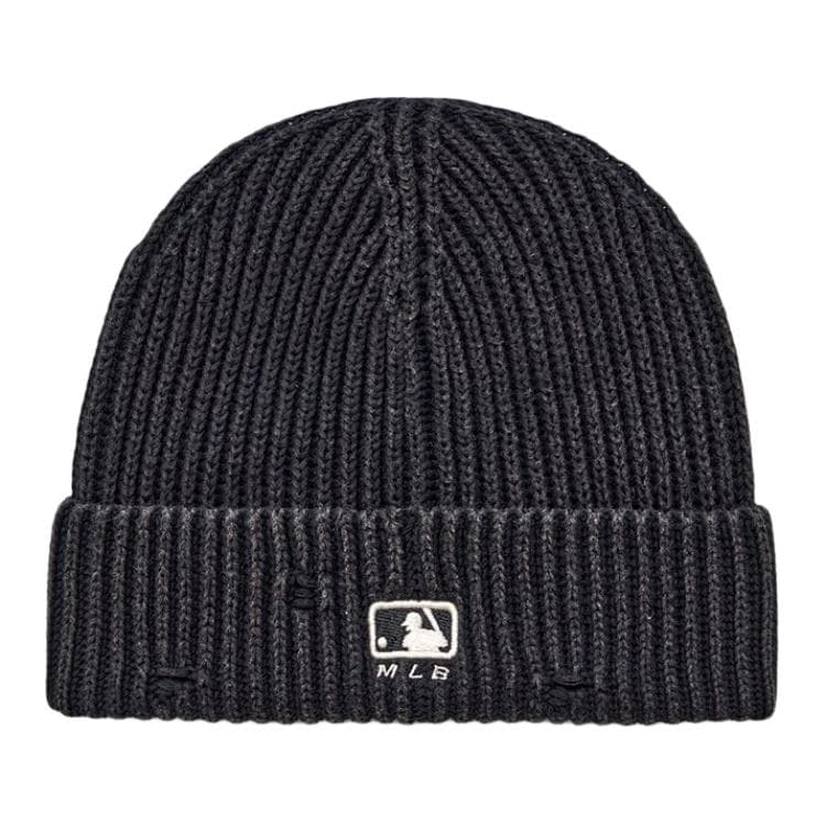 Шапка MLB Хлопковые шапки-бини унисекс черные и серые - изображение 2