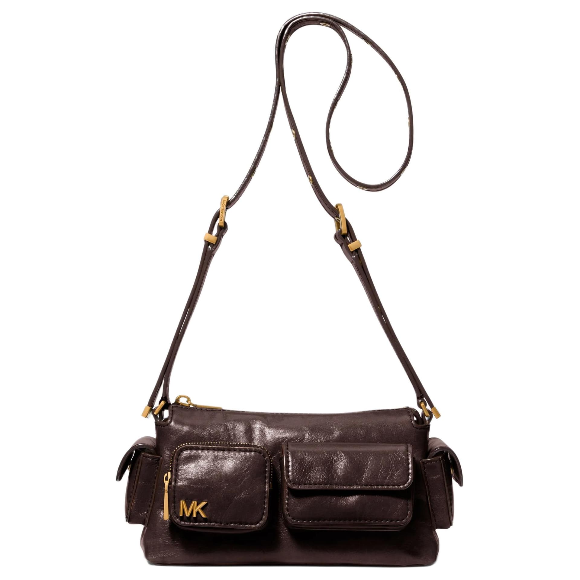 Сумка через плечо Michael Kors MK Dakota Small Shoulder Bag Chocolate - изображение 1