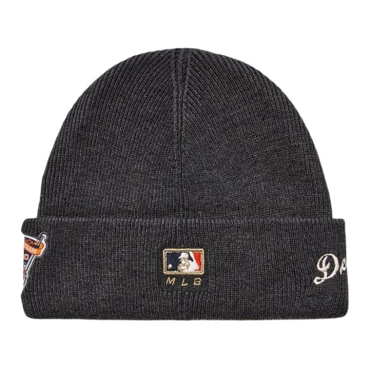 Шапка MLB Detroit Tigers Полиэстеровая шапка-бини унисекс темно-серого цвета - изображение 2