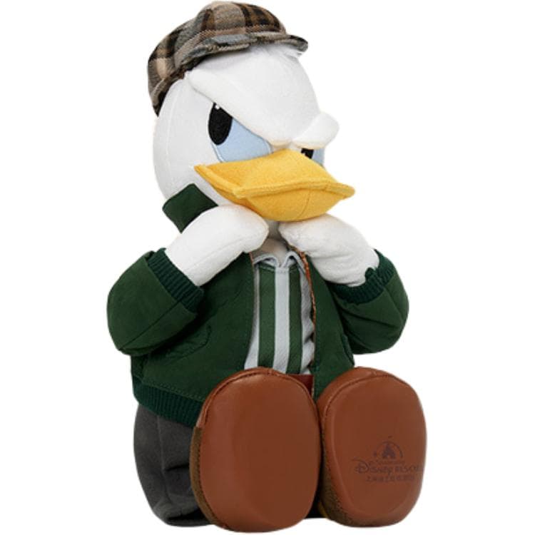 Мягкая игрушка Disney x DISNEYLAND Микки Маус And Friends Modern Дональд Дак Куклы Плюшевая кукла 24,5 см Высота Шанхайский Дисней - изображение 2