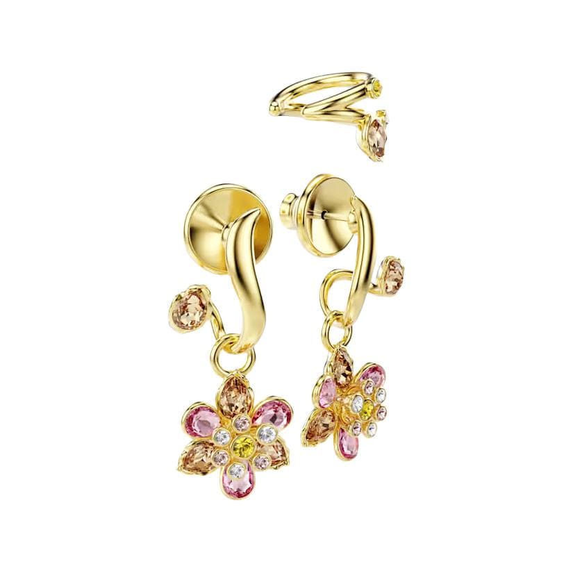 Серьги Swarovski Idyllia Серьги-кольца Искусственный кристалл Женский Золото - изображение 2