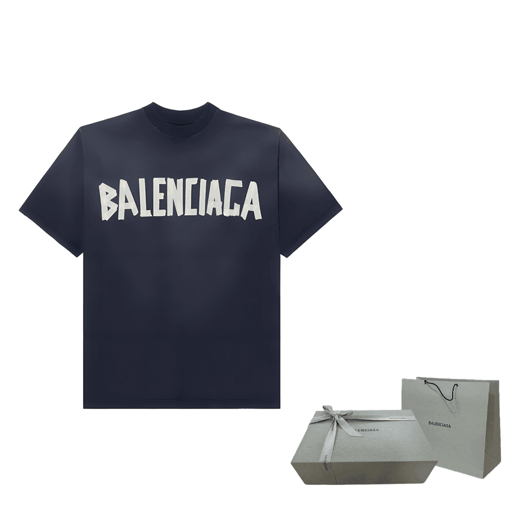 Футболка Balenciaga BB Monogram T-Shirt Black - изображение 5