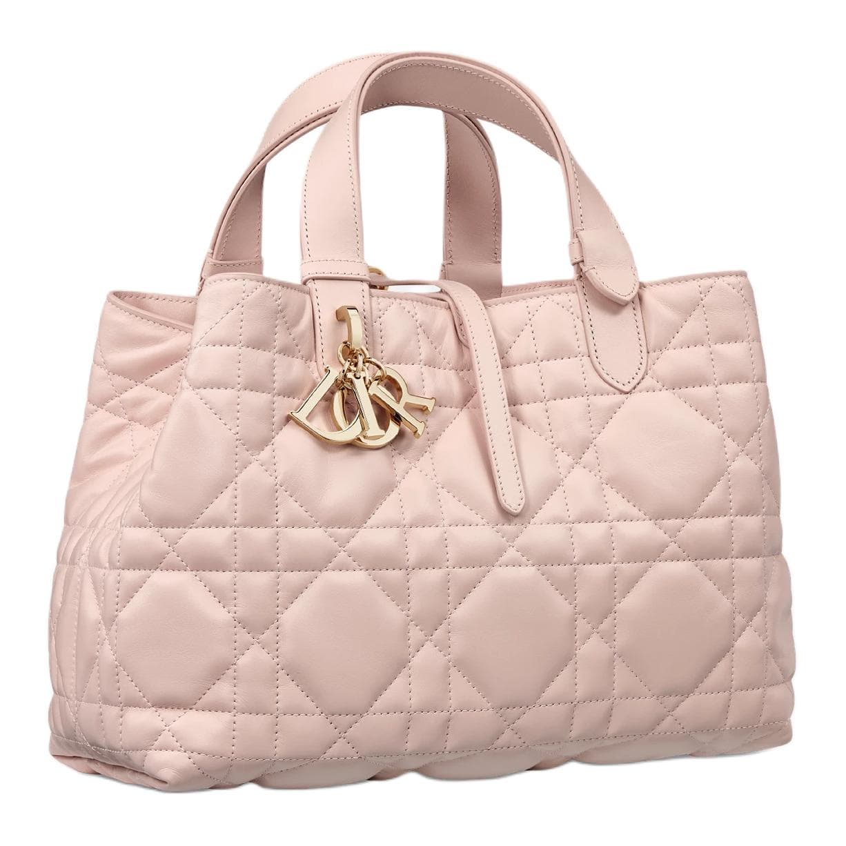 Сумка DIOR Toujours Quilted Letter Pendant Shoulder Bag Small Pink - изображение 2