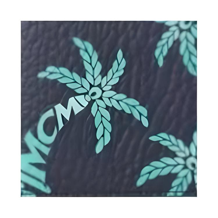 Кошелек MCM Aren Кошелек из искусственной кожи Мини Женский Морской синий - изображение 2