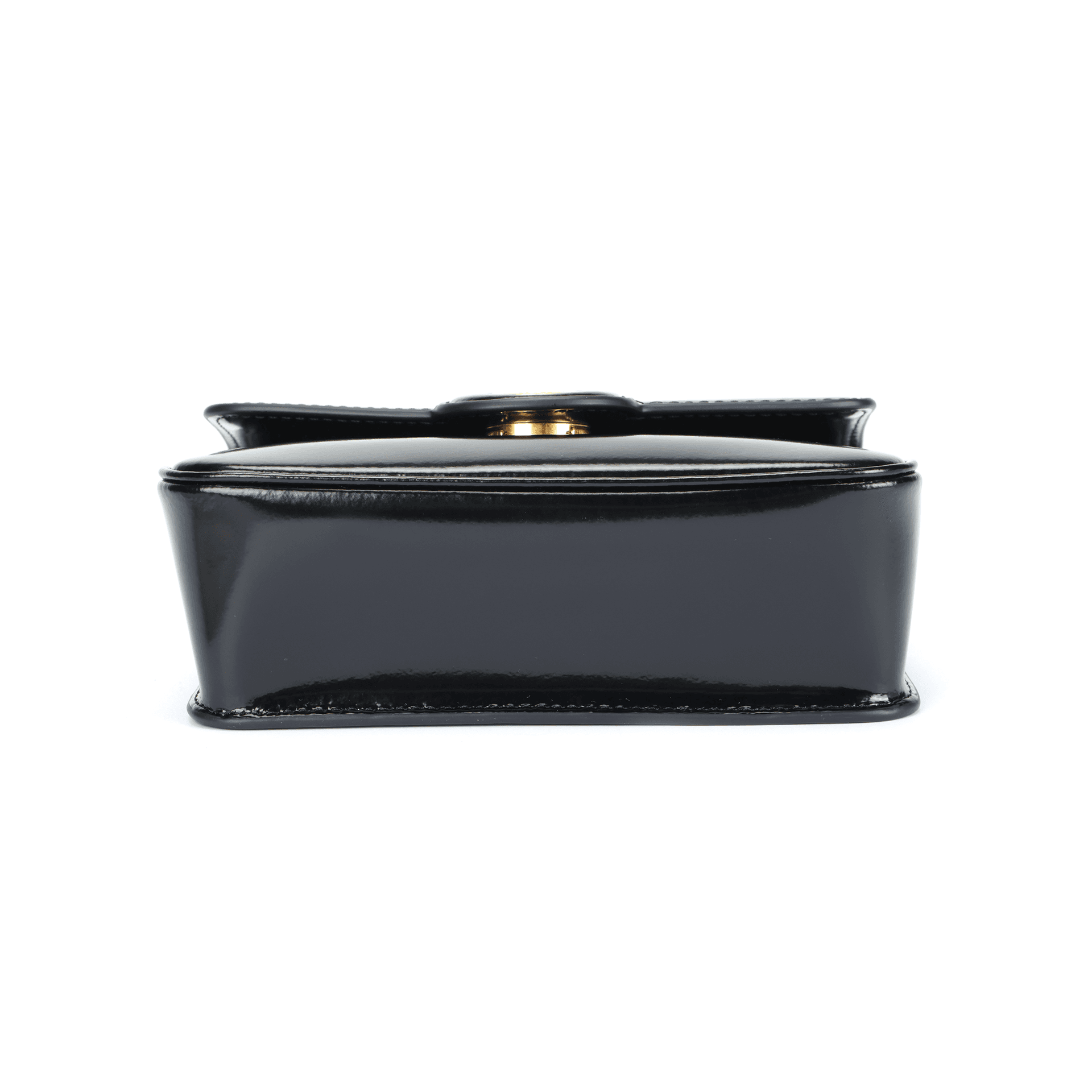 Сумка Tory Burch Robinson Small Patent Leather Bag Black - изображение 4