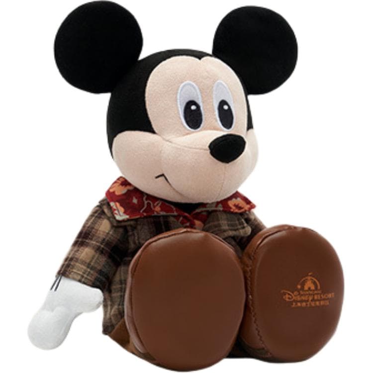 Мягкая игрушка Disney x DISNEYLAND Микки Маус и друзья Современная коллекция Шанхай Милый стиль Куклы Мягкая игрушка 21 см Длина тела - изображение 3
