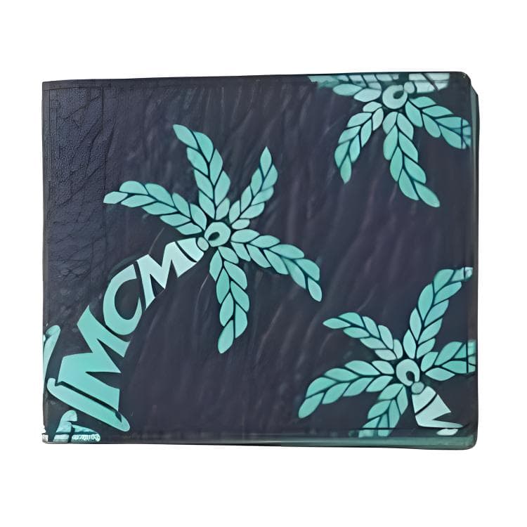 Кошелек MCM Aren Кошелек из искусственной кожи Мини Женский Морской синий - изображение 1