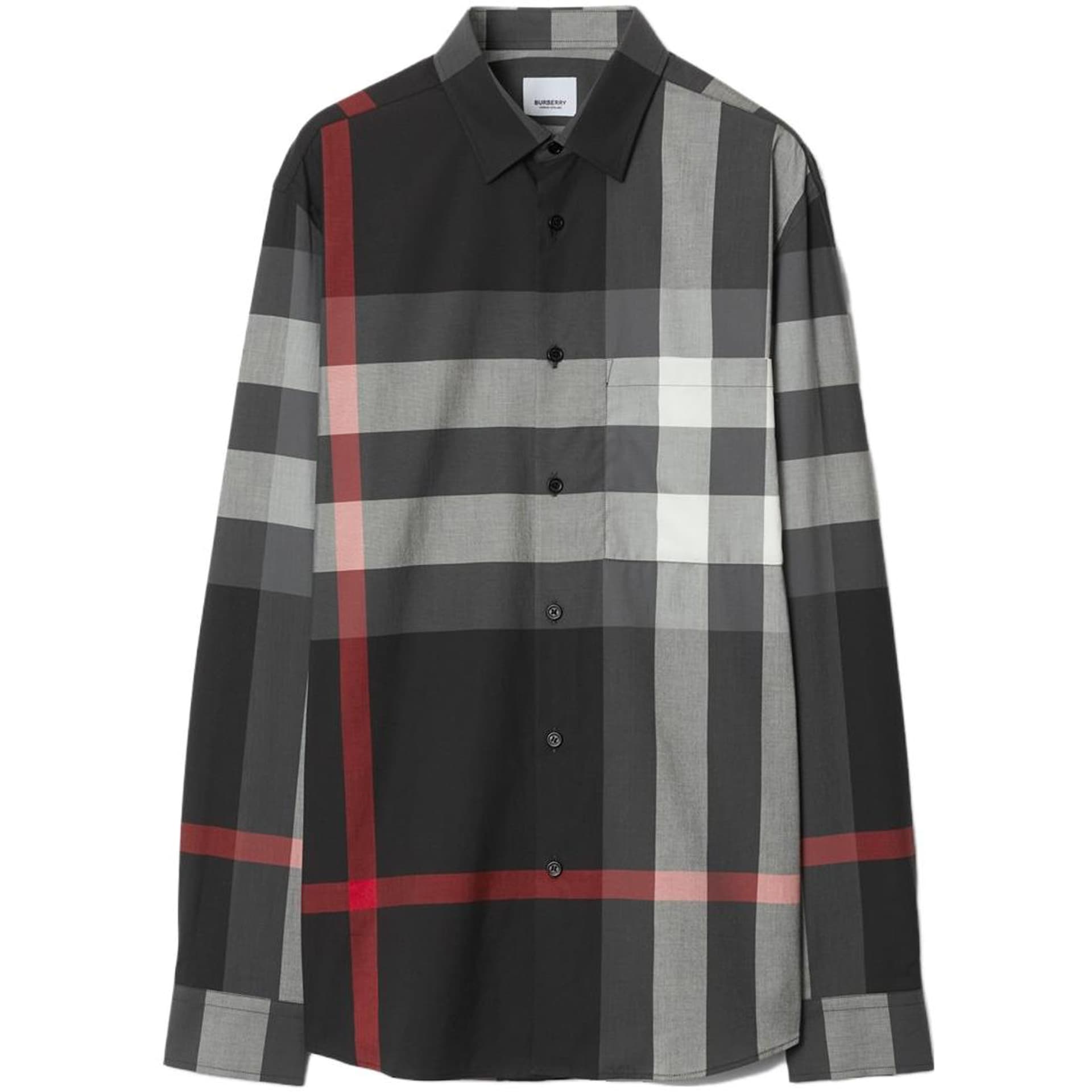 Рубашка Burberry Check Cotton Shirt - изображение 1