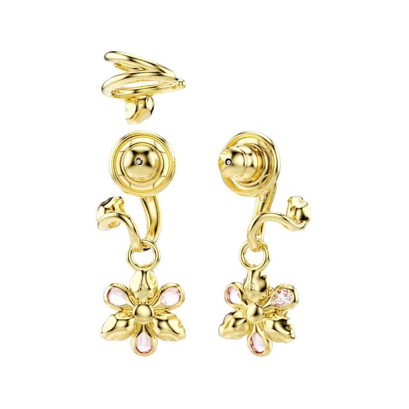 Серьги Swarovski Idyllia Серьги-кольца Искусственный кристалл Женский Золото - изображение 3