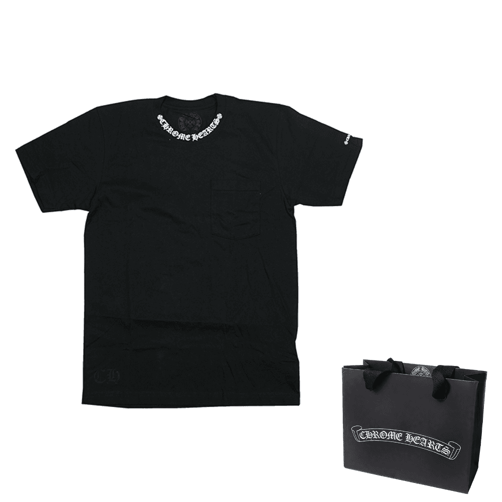 Футболка Chrome Hearts Logo T-Shirt Black - изображение 6