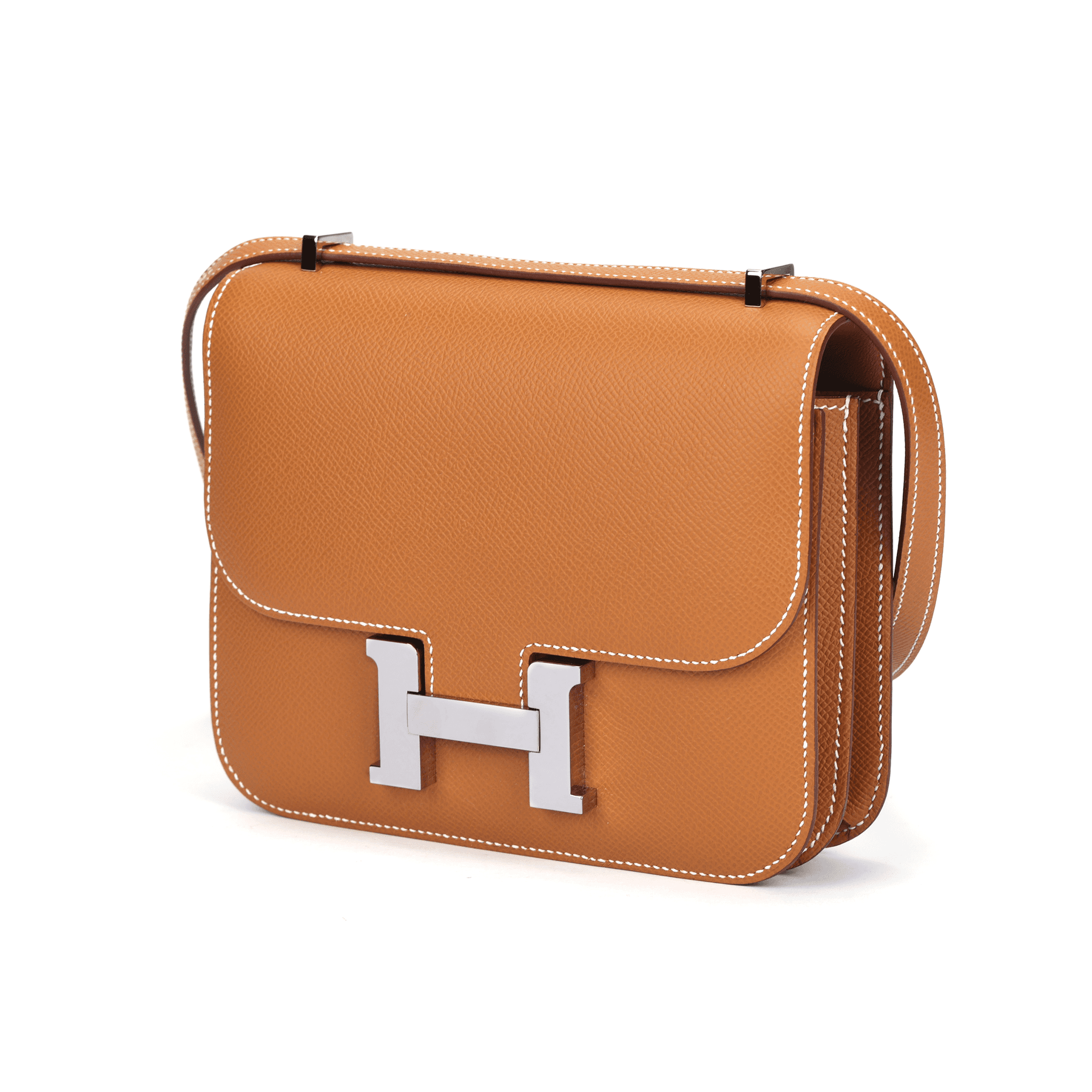 Сумка через плечо HERMES Constance Mini 19 Epsom 37 Gold - изображение 9