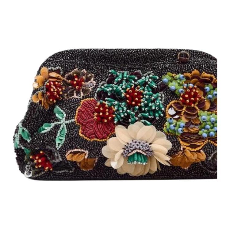 Мини-сумка ZARA Beaded Handbag - изображение 5