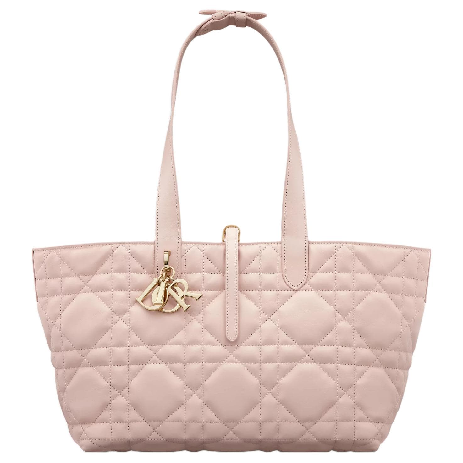 Сумка DIOR Toujours Quilted Letter Pendant Shoulder Bag Small Pink - изображение 4