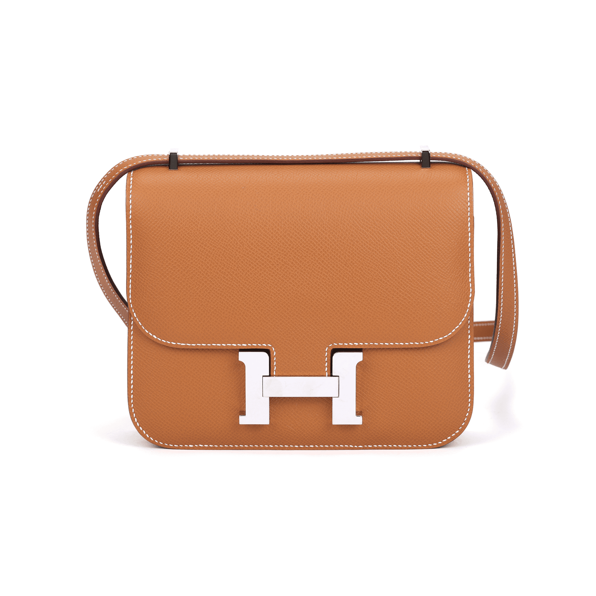 Сумка через плечо HERMES Constance Mini 19 Epsom 37 Gold - изображение 8
