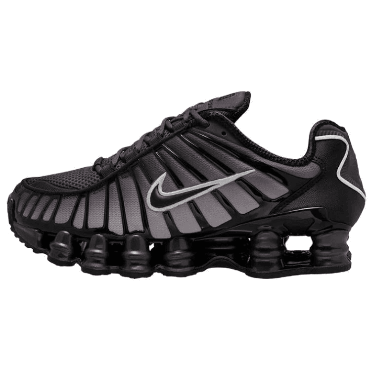 Кроссовки NIKE Shox TL Ткань Амортизация Дышащий Low Топ Повседневная обувь Женские Черный - изображение 1
