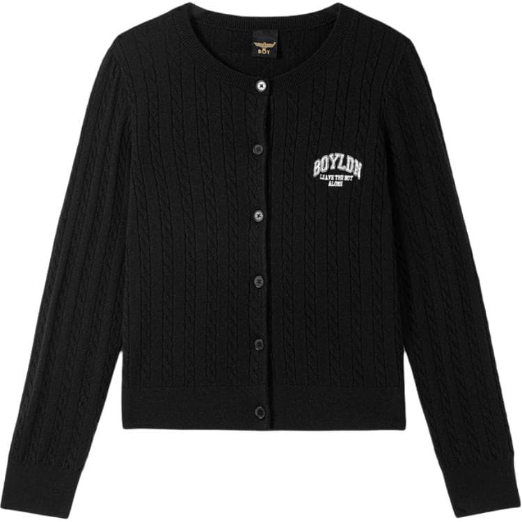 Кардиган Boy London Черные Женские Свитера - изображение 2