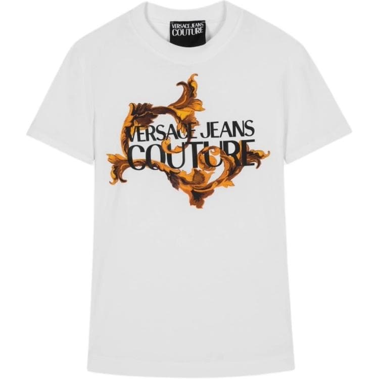 Футболка Versace Jeans Couture Fw25 Стандартная (Обычная) T-Рубашка Женская - изображение 1