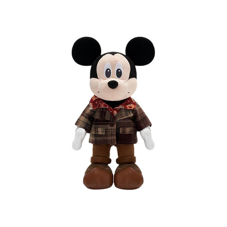 Мягкая игрушка Disney x DISNEYLAND Микки Маус и друзья Современная коллекция Шанхай Милый стиль Куклы Мягкая игрушка 21 см Длина тела - изображение 1