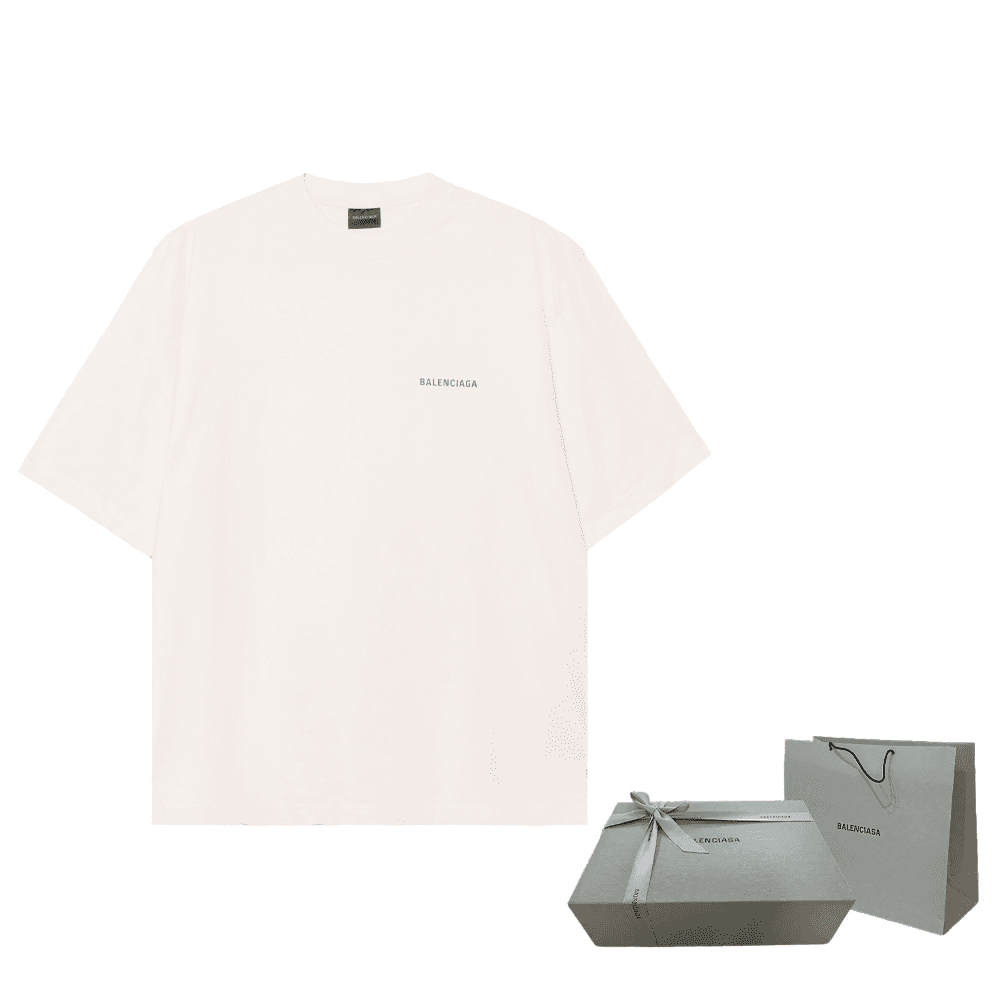 Футболка Balenciaga Logo Print T-Shirt - изображение 5