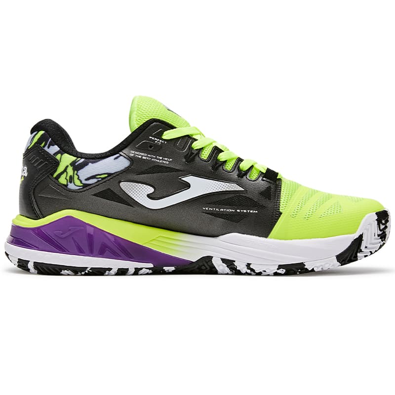 Кроссовки для тенниса Joma Синтетическая кожа сетчатая ткань офисный стиль устойчивый к истиранию противоскользящий низкий топ - изображение 2