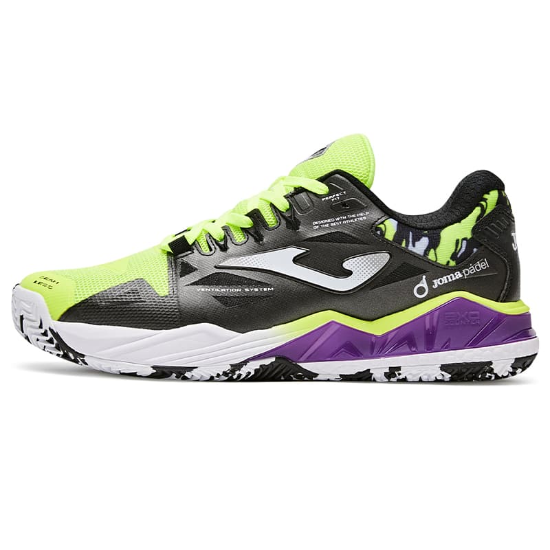 Кроссовки для тенниса Joma Синтетическая кожа сетчатая ткань офисный стиль устойчивый к истиранию противоскользящий низкий топ - изображение 1
