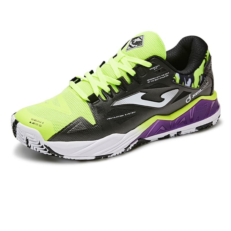 Кроссовки для тенниса Joma Синтетическая кожа сетчатая ткань офисный стиль устойчивый к истиранию противоскользящий низкий топ - изображение 3