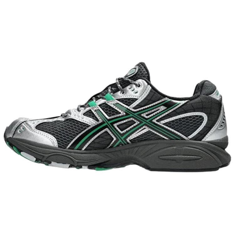 Кроссовки для бега ASICS Гель Nimbus 10,1 Low Топ Повседневная Городская Коммутация Беговые Кроссовки Мужские Черный Серебряный Зеленый - изображение 2