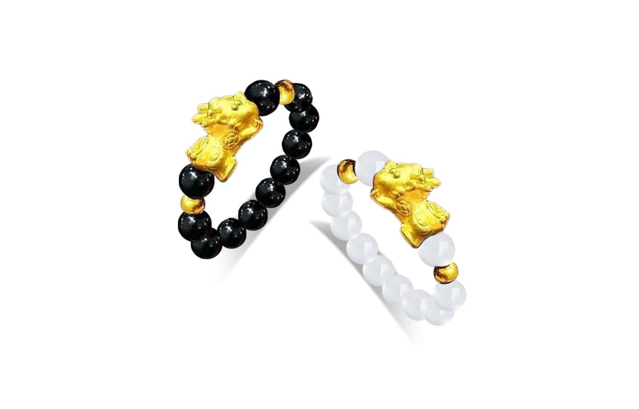 Кольцо Кольца Ringlove с цветной глазурью унисекс - изображение 1