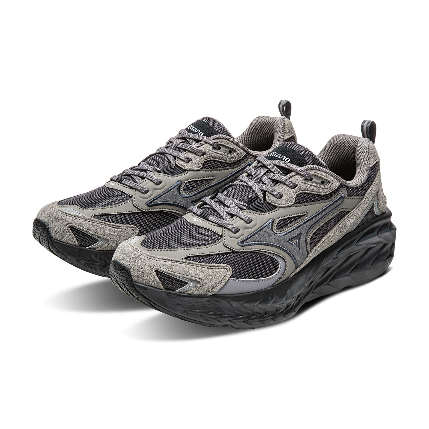 Кроссовки для бега Mizuno ASTRO LS Low Топ Беговые кроссовки Унисекс Полоска Серый - изображение 3