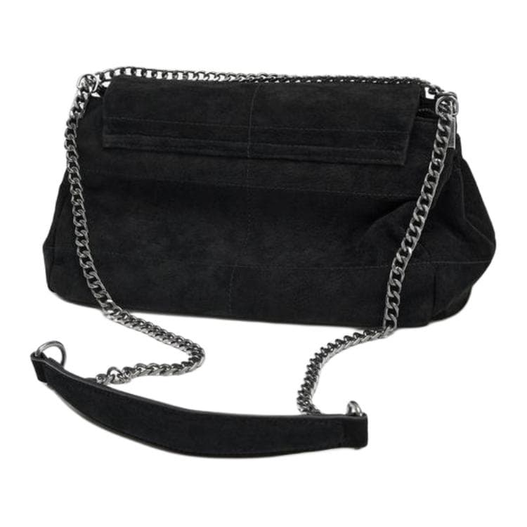 Мини-сумка ZARA Leather Shoulder Bag Black - изображение 4