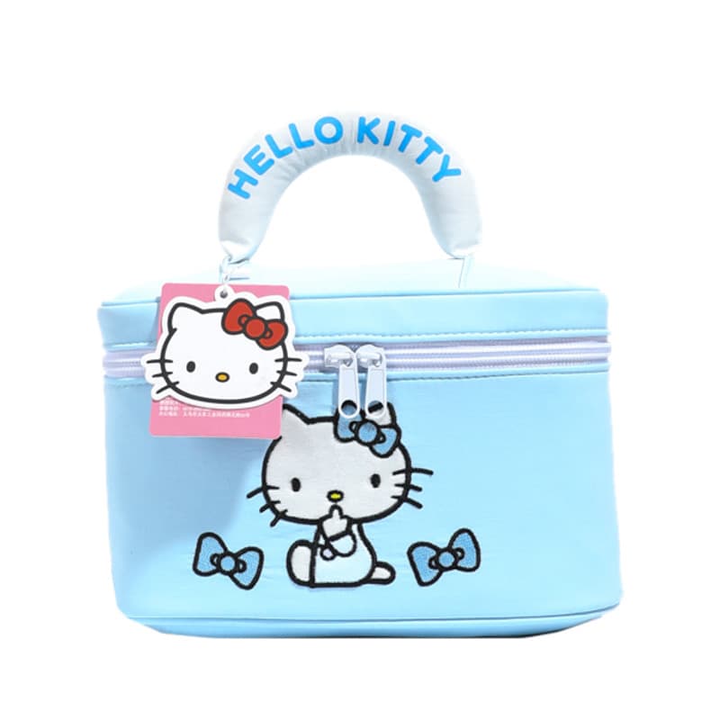 Sanrio Полиэстер Волокно Путешествие Хранение Сумка Женская Синяя - изображение 1
